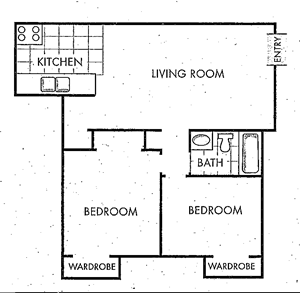 2 bedroomFloor Plan